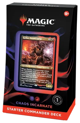 Magic: The Gathering - Starter Commander Deck - Chaos Incarnate, foto 3