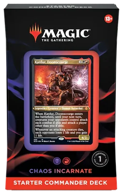 Magic: The Gathering - Starter Commander Deck - Chaos Incarnate, foto 2