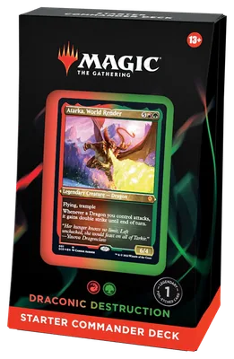 Magic: The Gathering - Starter Commander Deck - Draconic Destruction, foto 3