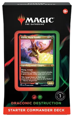 Magic: The Gathering - Starter Commander Deck - Draconic Destruction, foto 2