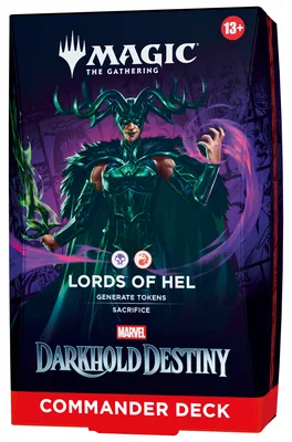 Marvel: Darkhold Destiny Commander Deck Display (4 Decks), foto 5