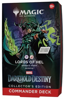 Marvel: Darkhold Destiny Collector Commander Deck Display (4 Decks), foto 5