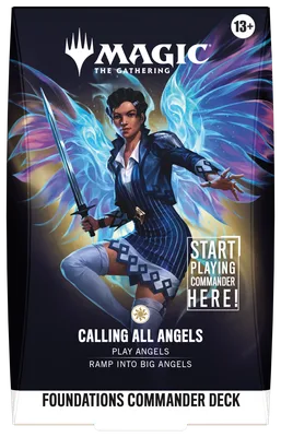 Magic: The Gathering - Foundations Commander Deck - Calling All Angels, foto 2