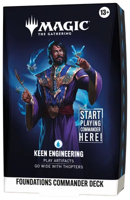 Magic: The Gathering - Foundations Commander Deck - Keen Engineering, foto 3