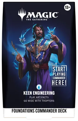 Magic: The Gathering - Foundations Commander Deck - Keen Engineering, foto 2