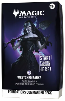 Magic: The Gathering - Foundations Commander Deck - Wretched Ranks, foto 3