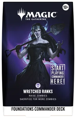 Magic: The Gathering - Foundations Commander Deck - Wretched Ranks, foto 2
