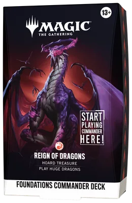 Magic: The Gathering - Foundations Commander Deck - Reign of Dragons, foto 3