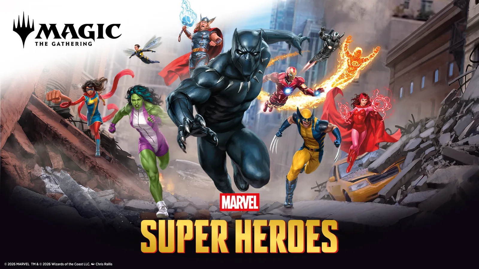 Key art van Marvel Super Heroes