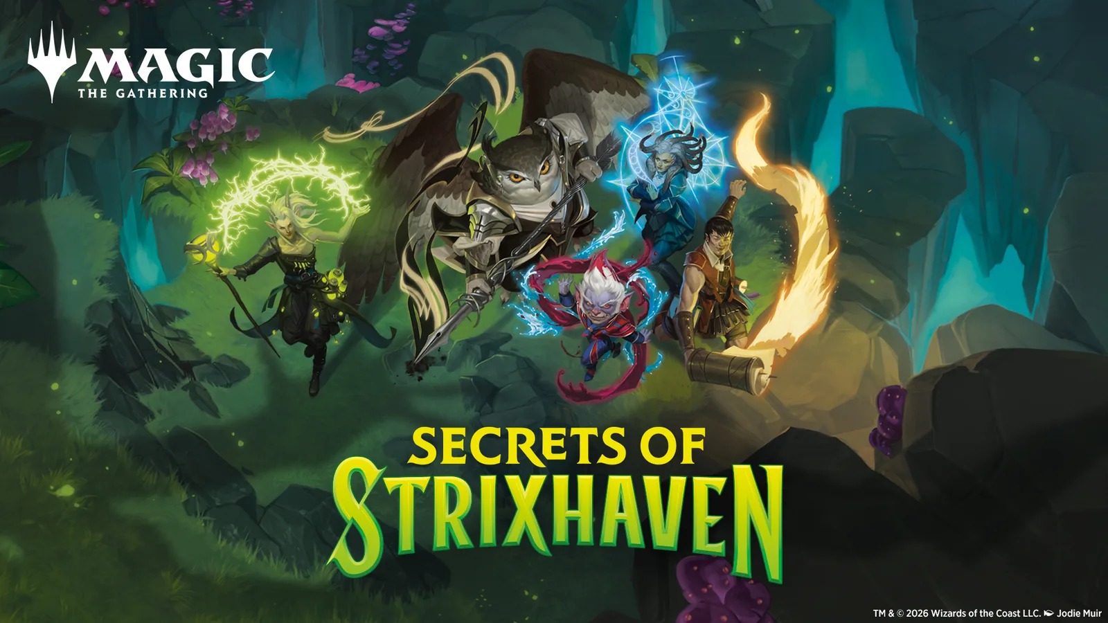 Key art van Secrets of Strixhaven
