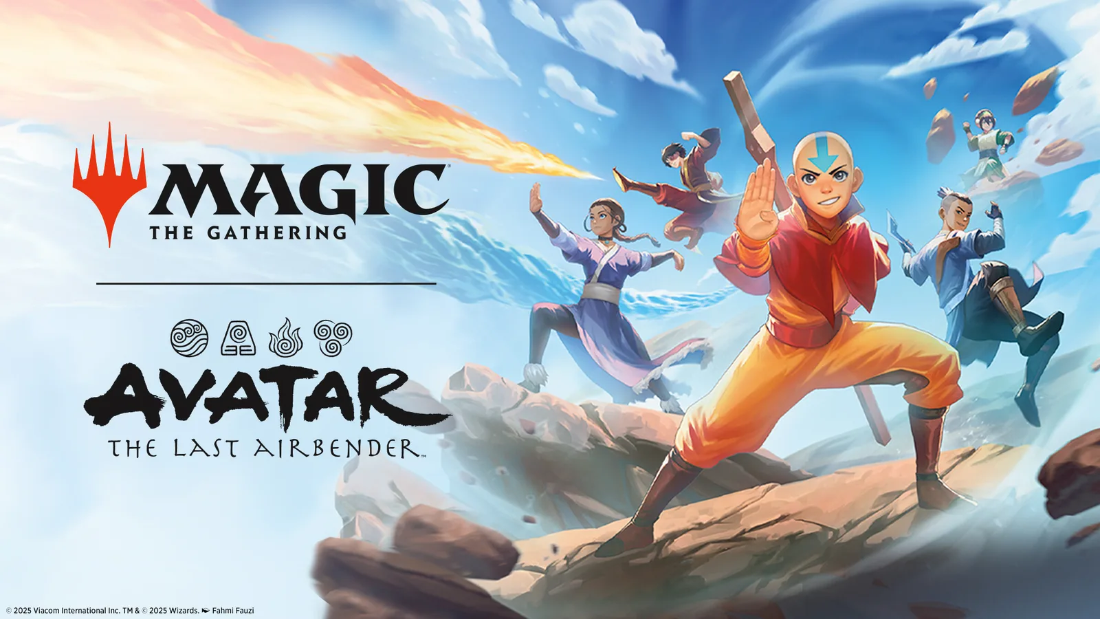 Key art van Avatar: The Last Airbender
