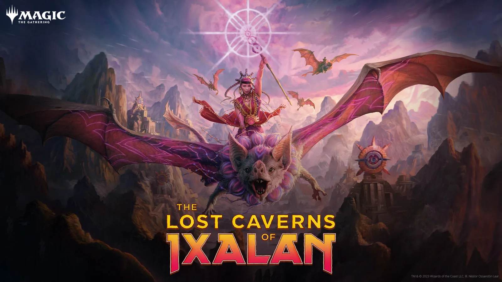 Key art van The Lost Caverns of Ixalan