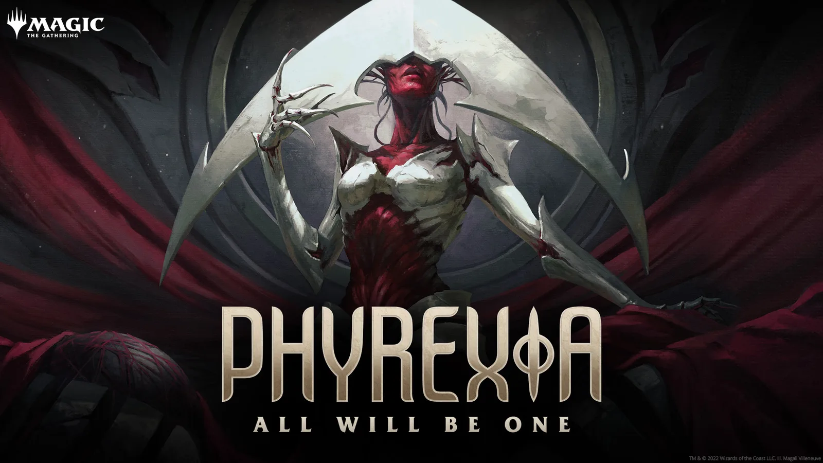 Key art van Phyrexia: All Will Be One